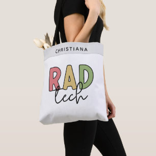 Bolso De Tela Personalizado Rad Tecnología Radiológica Radiológi