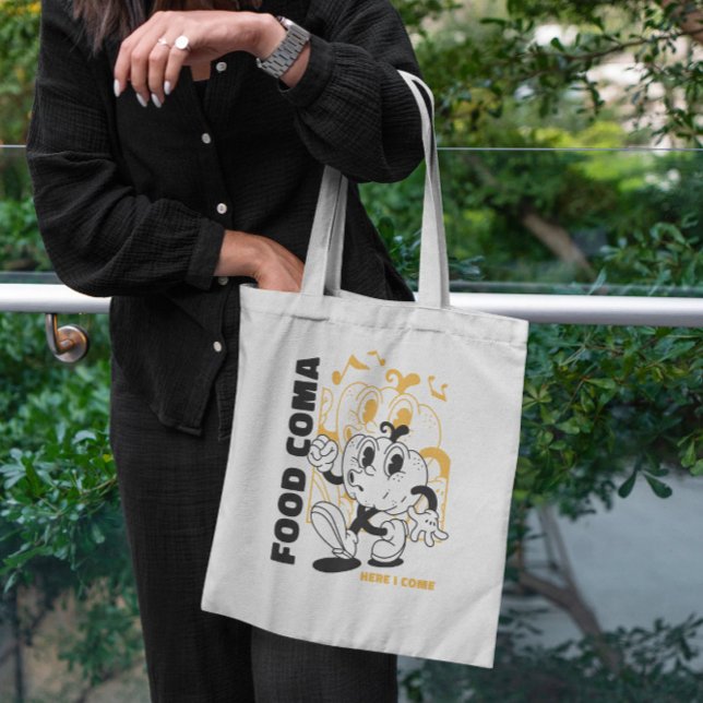 Bolso De Tela Personalizado retro de coma alimenticio (Subido por el creador)
