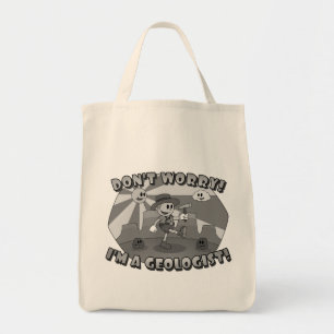 Bolso De Tela Personalizado Retro - ¡No te preocupes, soy geólog