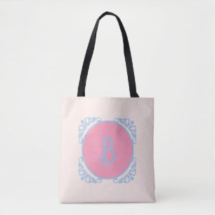 Bolso De Tela Personalizado rosa y azul