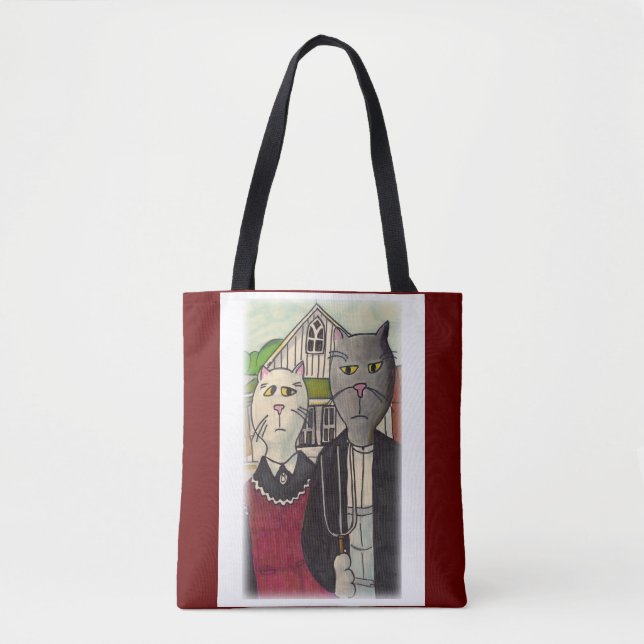 Bolso De Tela Personalizado rural gótica mexicana arte clásico d (Anverso)