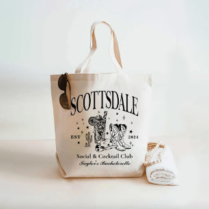 Bolso De Tela Personalizado Scottsdale Bachelorette Party Brides