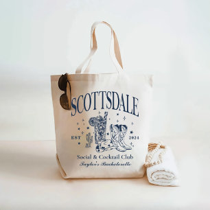 Bolso De Tela Personalizado Scottsdale Bachelorette Party Brides
