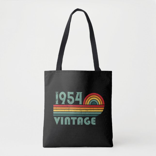 Bolso De Tela Personalizado setenta años de 70 años (Anverso)