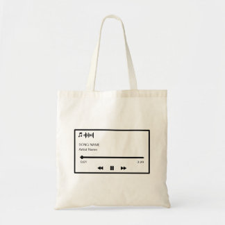 Bolso De Tela Personalizado Song