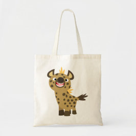 Bolso De Tela Personalizado sonriente lindo Hyena Bag