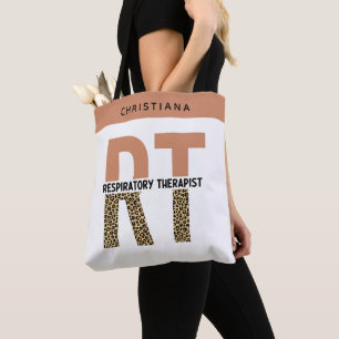 Bolso De Tela Personalizado Terapia Respiratoria RT Regalo