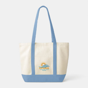 Bolso De Tela Personalizado Textos Bahamas