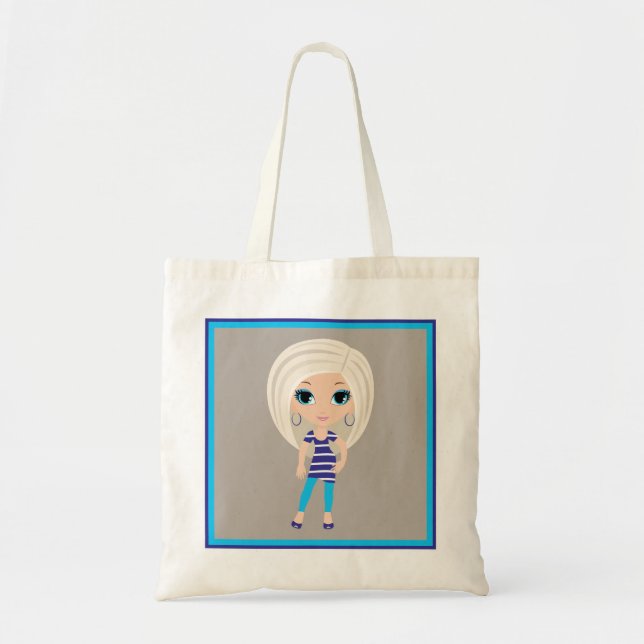 Bolso De Tela Personalizado Tote Bag (Frente)