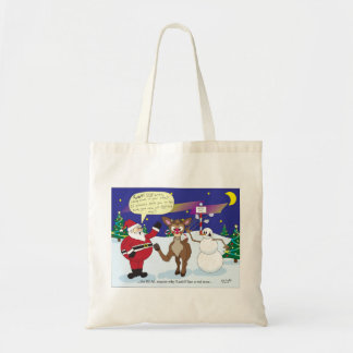 Bolso De Tela Personalizado Tote Bag de Navidades tontos