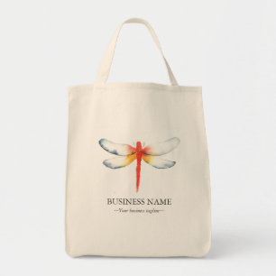Bolso De Tela Personalizado Tote Bags Red Dragonfly