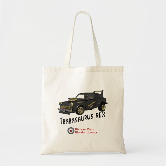 Bolso De Tela Personalizado Trabant Car de Alemania Oriental (Frente)