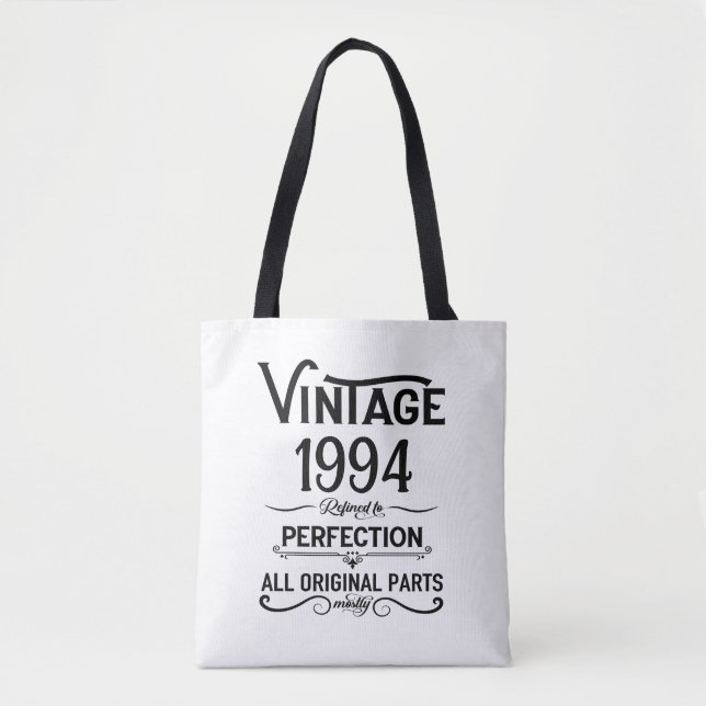 Bolso De Tela Personalizado Treinta fiesta de 30 años (Anverso)