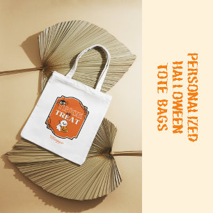 Bolso De Tela Personalizado Trick O Tratamientos Calabaza Jack O