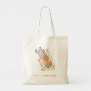 Bolso De Tela Personalizado Violin Gag Fiddle Whisperer