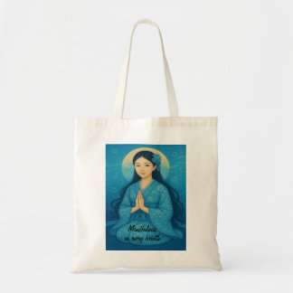 Bolso De Tela Personalizado Zen Meditación Whimsical Art Mindnes