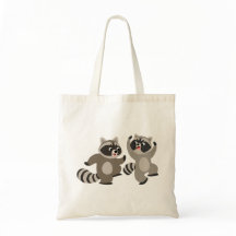 Personalizados de baile lindo Raccoons