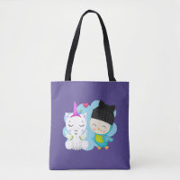 Personalizados felinos: unicornio y pájaro felices