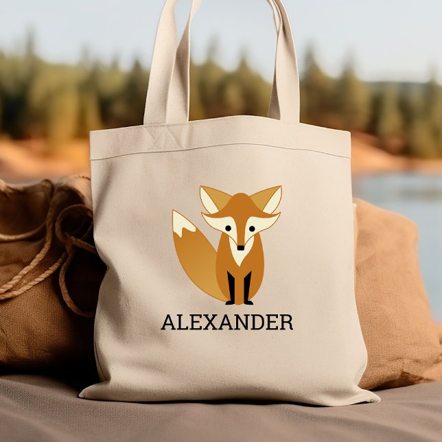 Bolso De Tela Personalizados niños de Fox Cute (Subido por el creador)