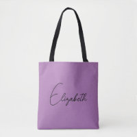 Personalizar Añadir su propio nombre Lavanda elega