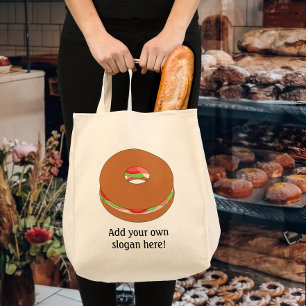 Bolso De Tela Personalizar de este gráfico de Bagel