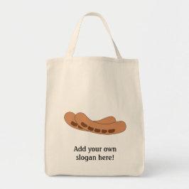 Bolso De Tela Personalizar de este gráfico de salchichas