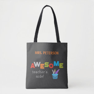 Bolso De Tela Personalizar el Día de Apreciación de los Maestros