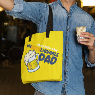 Bolso De Tela Personalizar el día del padre   Padre ineludible