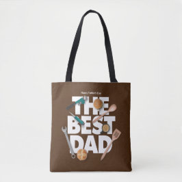 Bolso De Tela Personalizar el feliz día del padre | El mejor pap