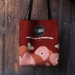 Bolso De Tela Personalizar negocio | Tienda de carniceros