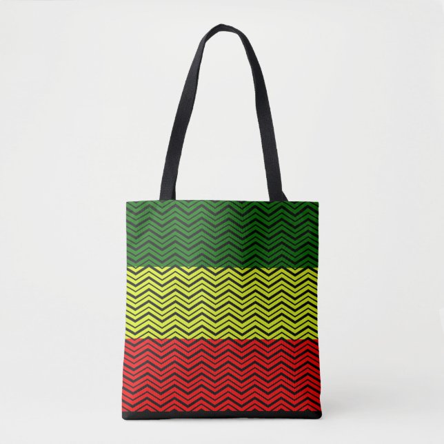 Bolso De Tela Personalizar propio - Diseño de RASTA (Anverso)