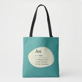 Bolso De Tela Personalized Art Definition Tote Bag