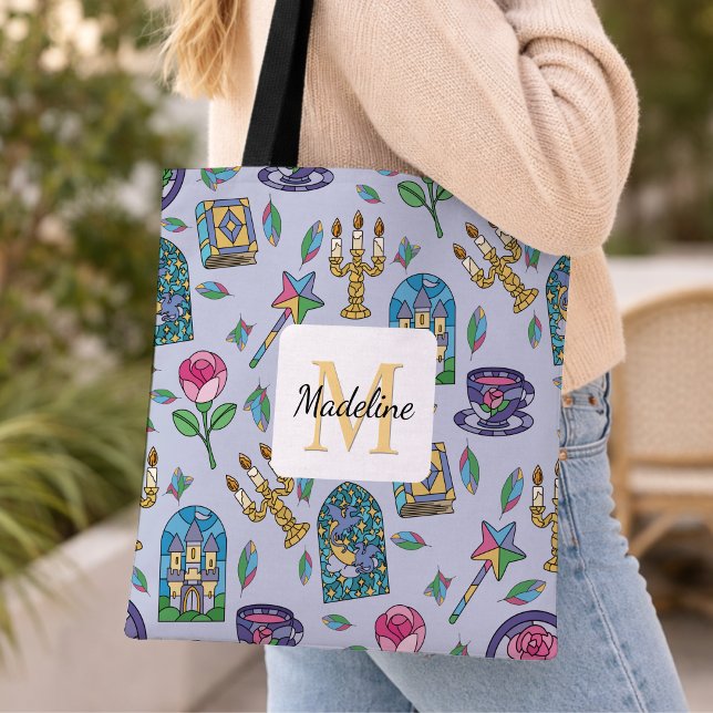 Bolso De Tela Personalized Beauty and the Beast Book Girl (Subido por el creador)