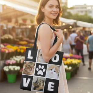 Bolso De Tela Personalized Cat Bag, Custom Gift, Cat Owner Gift