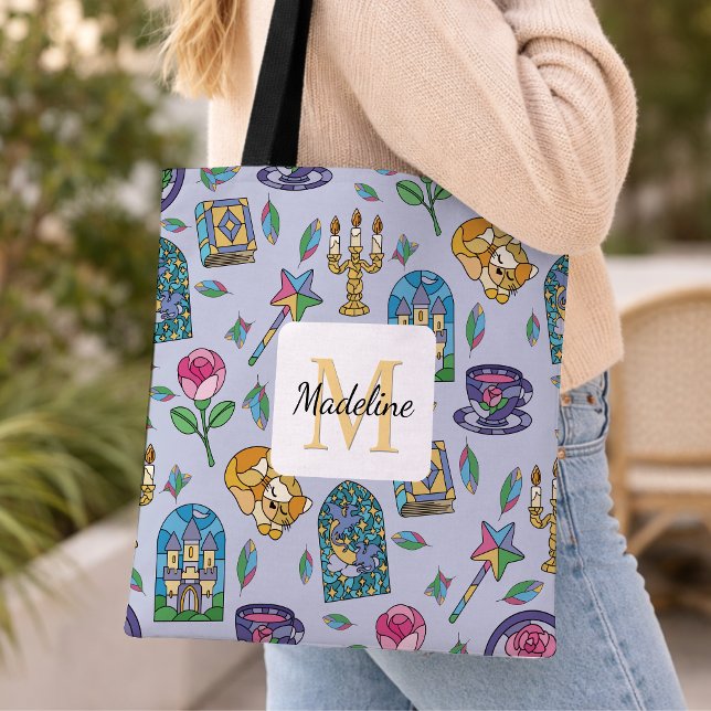 Bolso De Tela Personalized Cats Beauty and the Beast Book Girl (Subido por el creador)