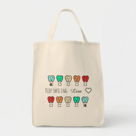 Bolso De Tela Personalized- Custom Name dental bag gift