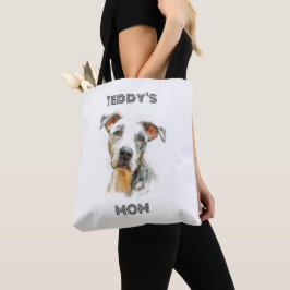 Bolso De Tela Personalized Dog Mom Photo Tote Bag | Custom Gift