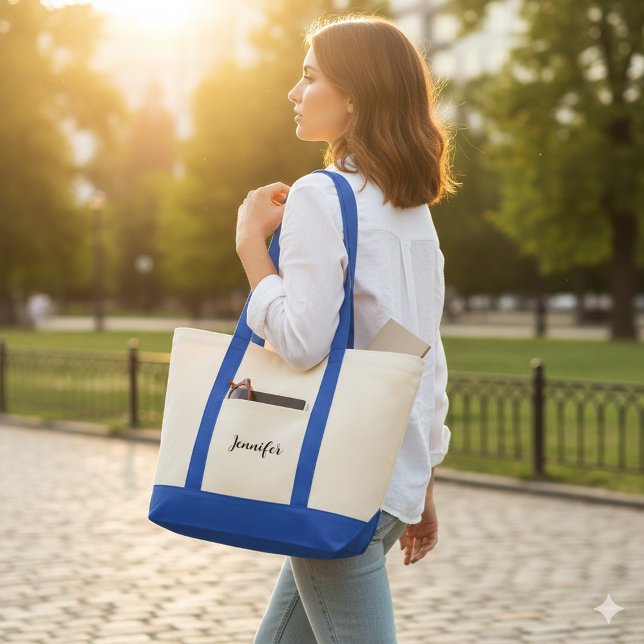 Bolso De Tela Personalized Impulse Tote With Custom Signature (Personalized Impulse Tote With Custom Signature Flair)