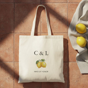 Bolso De Tela Personalized Maid of Honor Tote Bag