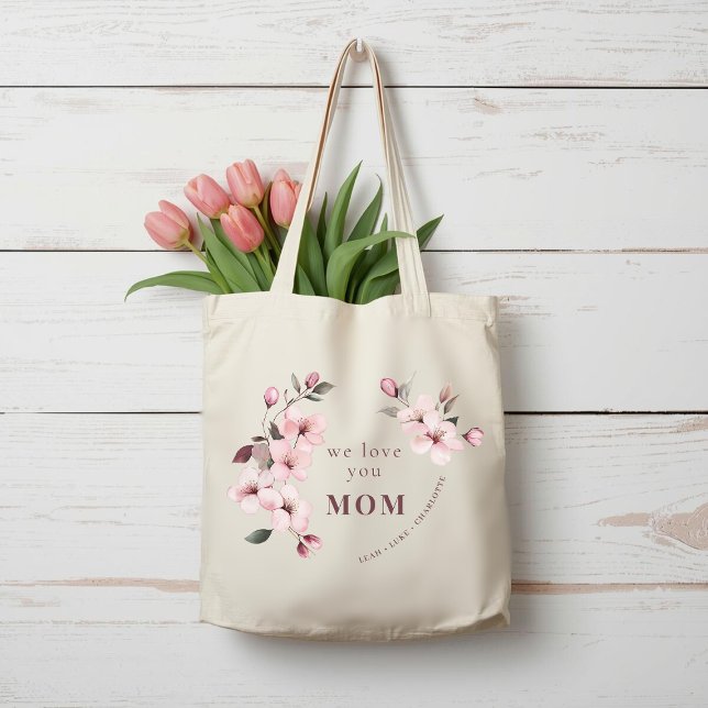 Bolso De Tela Personalized Mothers Day Tote Bag for Mom (Subido por el creador)