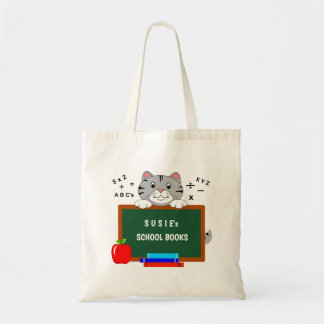 Bolso De Tela Personalized School Book Tote Bags
