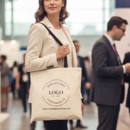 Bolso De Tela Personalized Small Business Branding Reusable