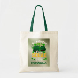 Bolso De Tela Personalized St. Patrick's Day Cruise Squad 