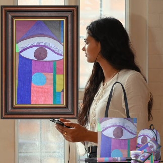 Bolso De Tela "Perspective" 