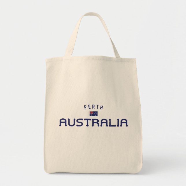 Bolso De Tela Perth Australia con problemas (Frente)