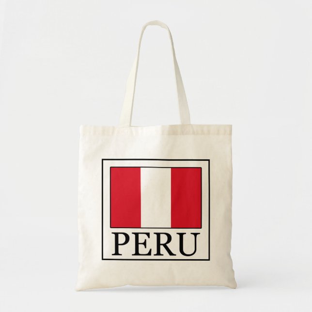 Bolso De Tela Perú (Frente)