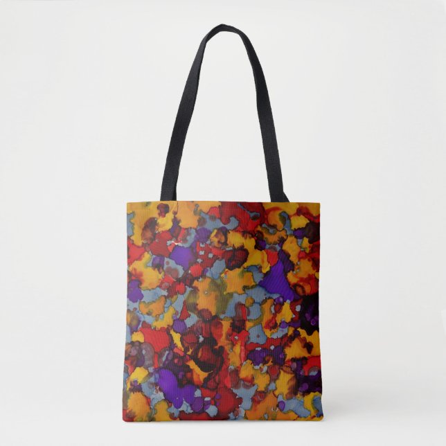 Bolso De Tela Pesadilla de Confeti (Anverso)