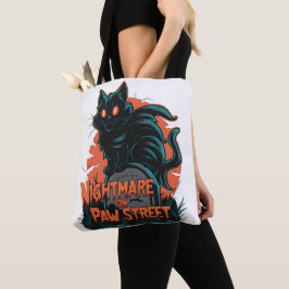 Bolso De Tela Pesadilla de Halloween entre horror y fantasía