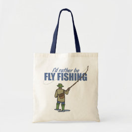 Bolso De Tela Pesca con mosca en los alcantarillas