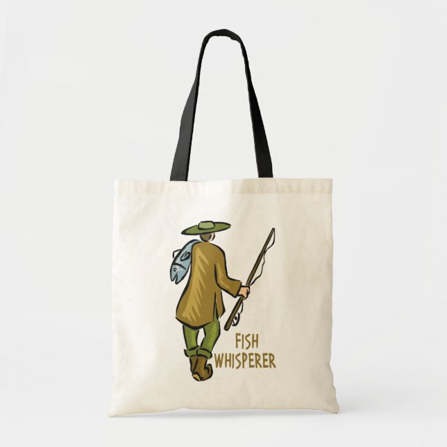 Bolso De Tela Pesca de susurros (Frente)